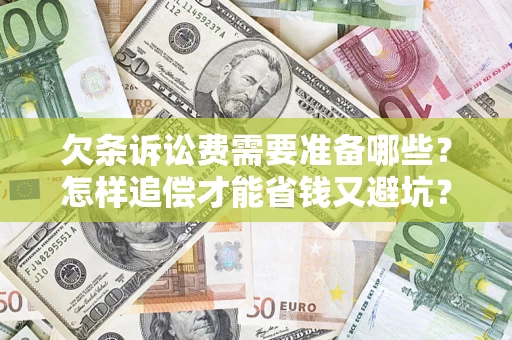 济南欠条诉讼费需要准备哪些？怎样追偿才能省钱又避坑？