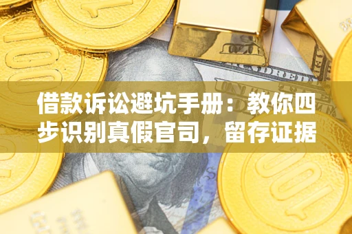 济南借款诉讼避坑手册：教你四步识别真假官司，留存证据不踩雷