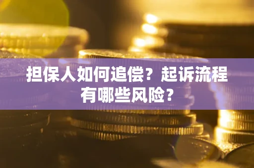 济南担保人如何追偿？起诉流程有哪些风险？