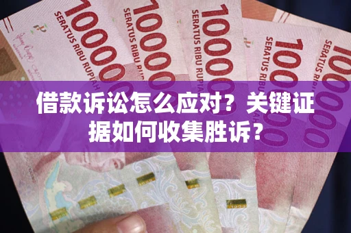 济南借款诉讼怎么应对？关键证据如何收集胜诉？